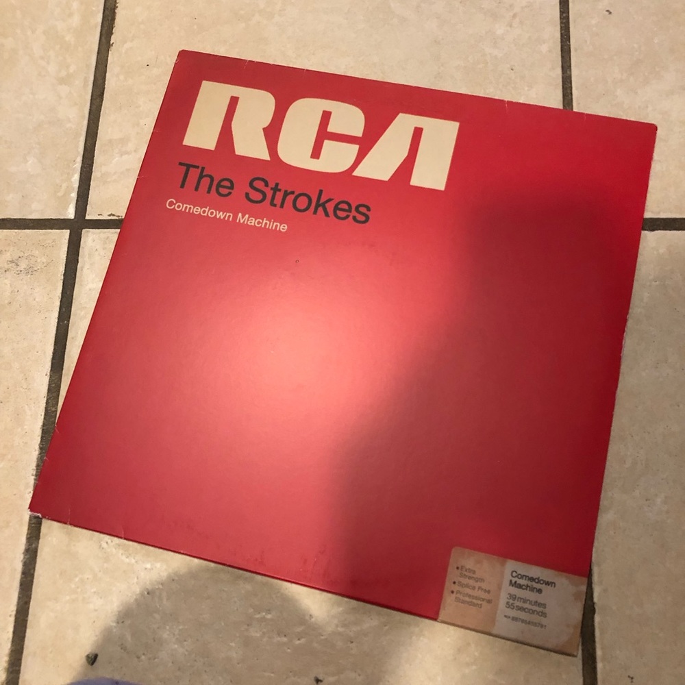 The Strokes RCA vinyl record